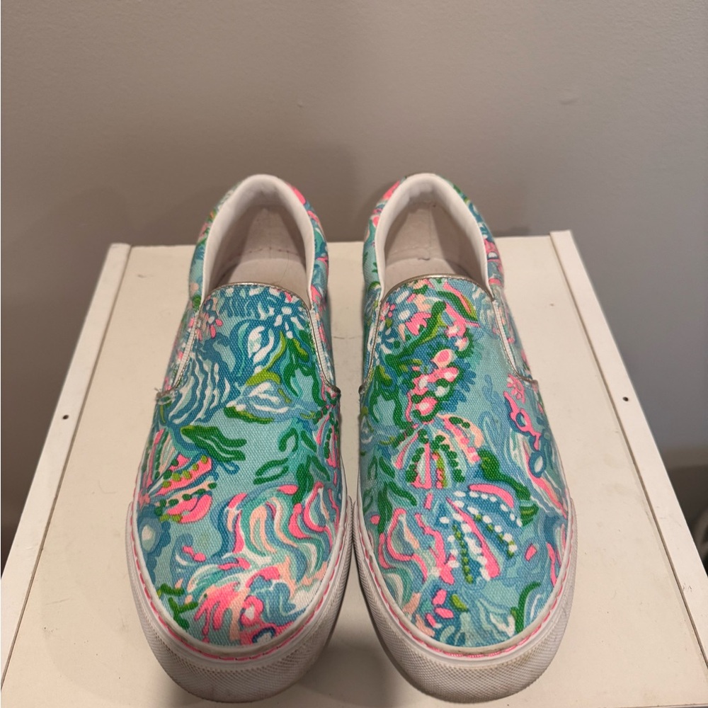 Lilly Pulitzer Multicolor Slip-On Shoes